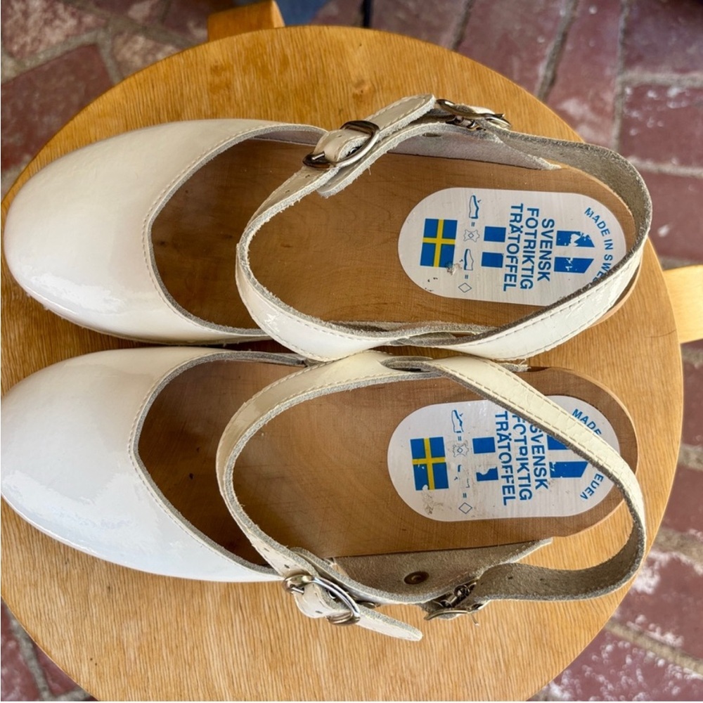Wooden Swedish clogs - Picture 4 of 8